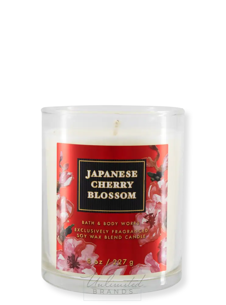 1-Docht Kerze - Japanese Cherry Blossom 227G