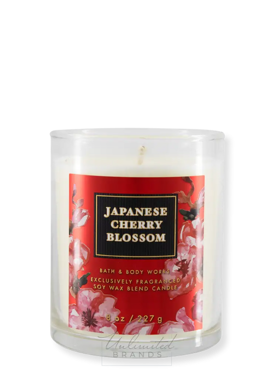 1-Docht Kerze - Japanese Cherry Blossom 227G