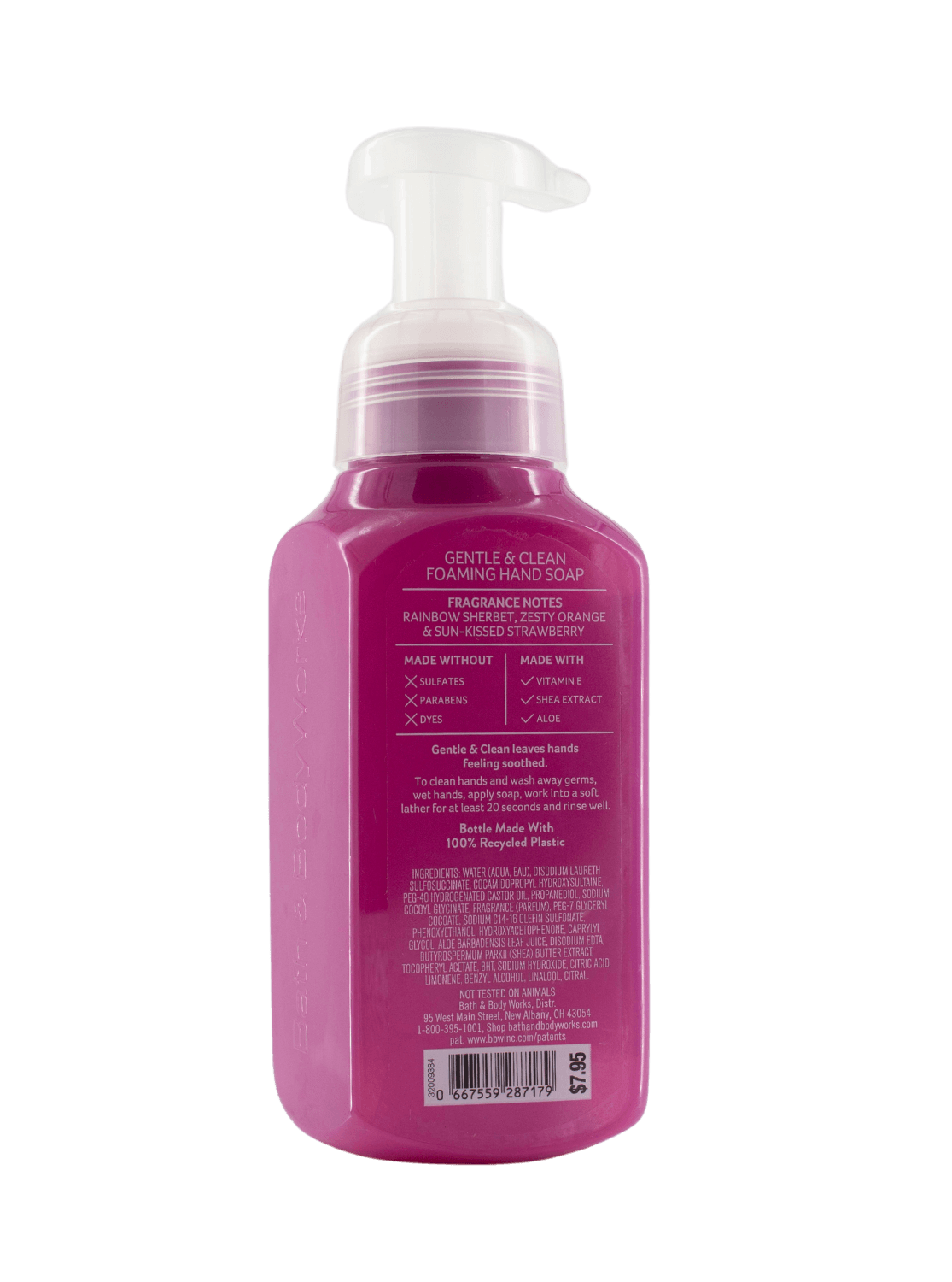 Sample Template / Bath&amp;Body Works Foam Soap - SAMPLE - 259ml 