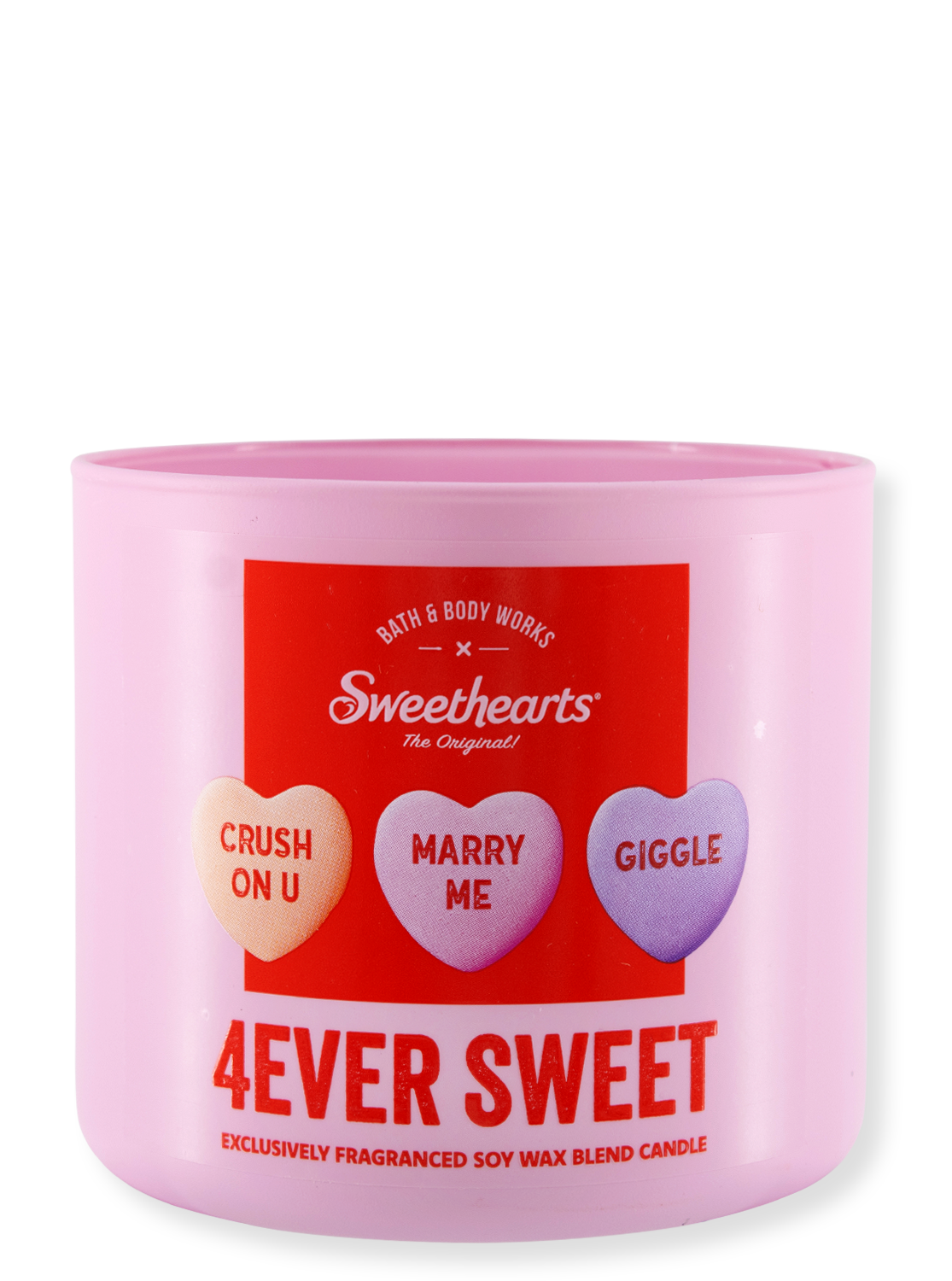 3-Docht Kerze - 4Eversweet Sweetheart Collection 411G