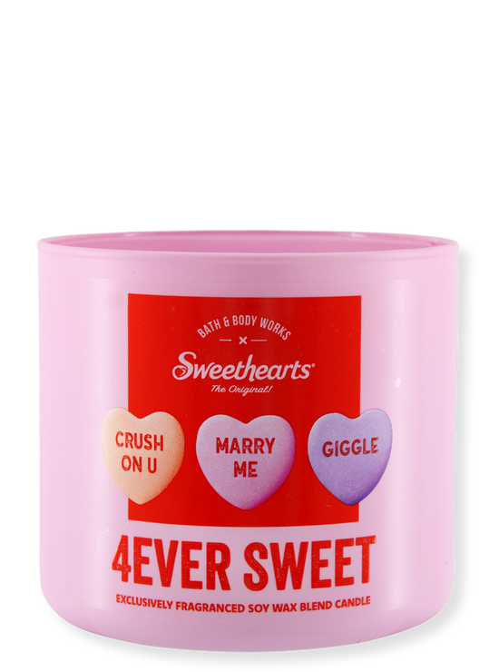 3-Docht Kerze - 4Eversweet Sweetheart Collection 411G