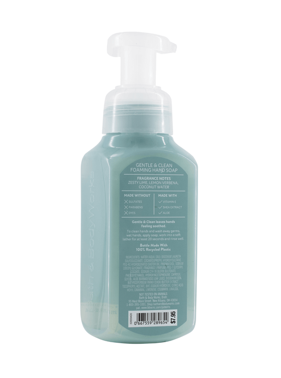 Foam soap - Coconut Lime Verbena - 259ml