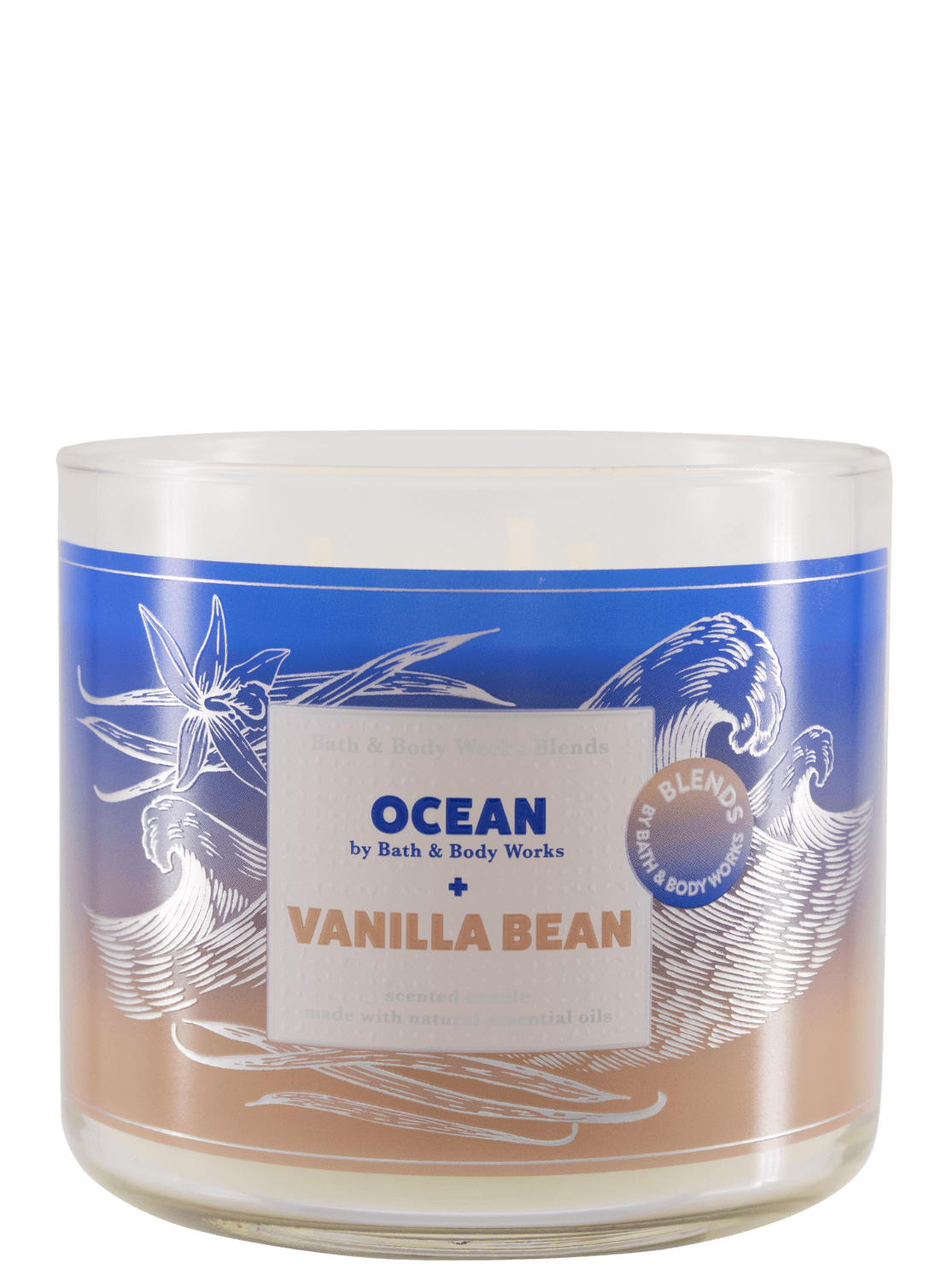 3-Docht Kerze - Ocean + Vanilla Bean - 411g