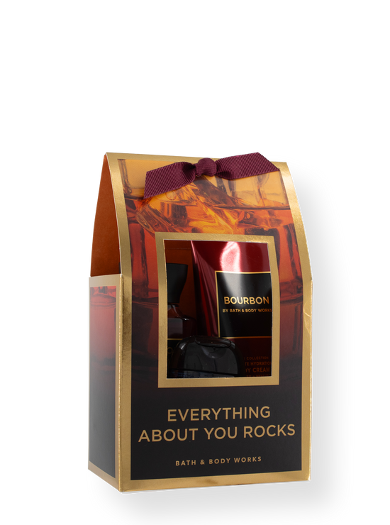 Gift set - Everything about You Rocks - Bourbon/Ocean - 104ml/70g