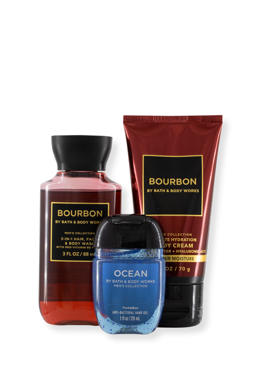 Gift set - Everything about You Rocks - Bourbon/Ocean - 104ml/70g