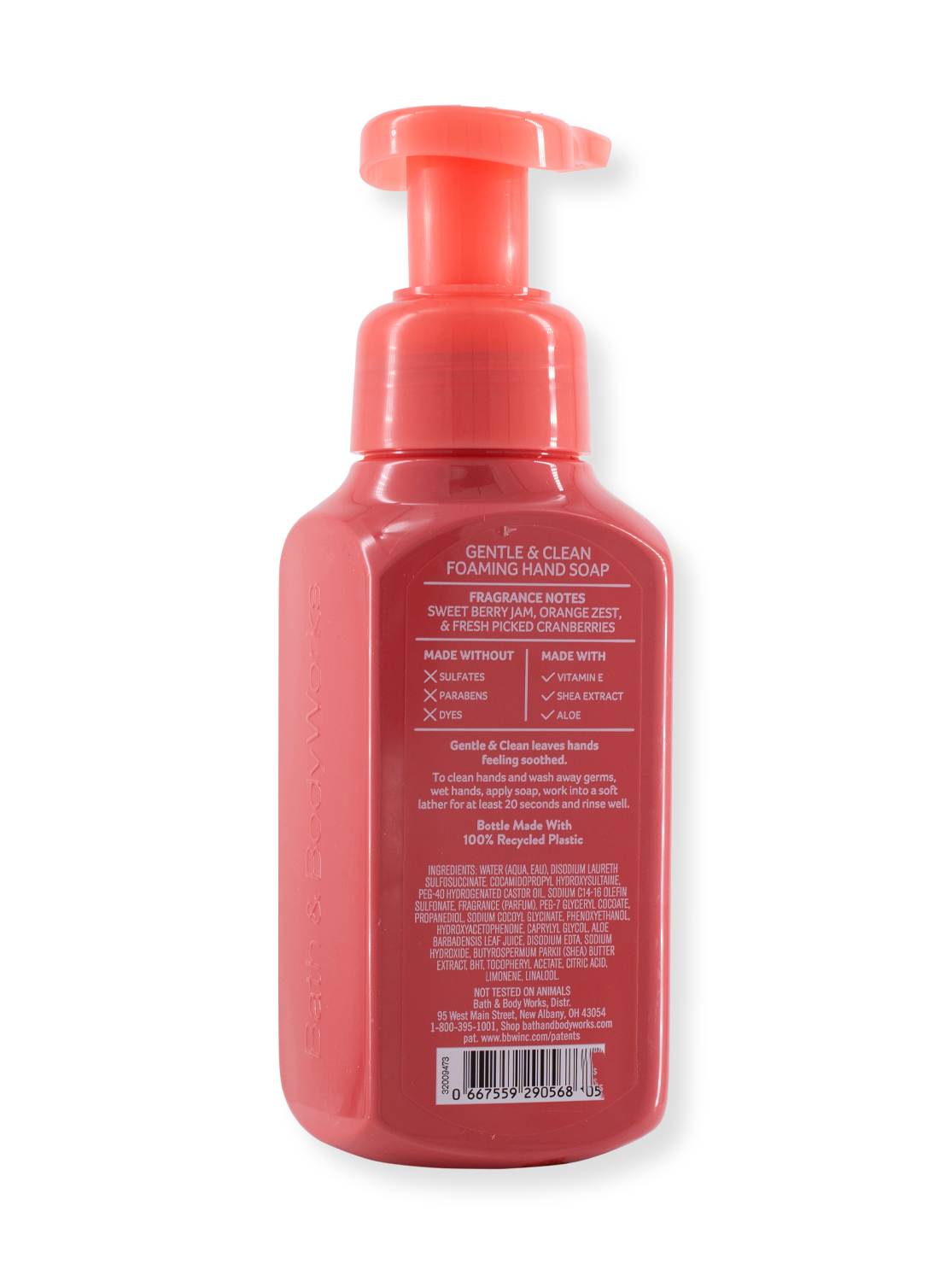 Modèle d'échantillon / Savon moussant Bath&amp;Body Works - ÉCHANTILLON - 259 ml 