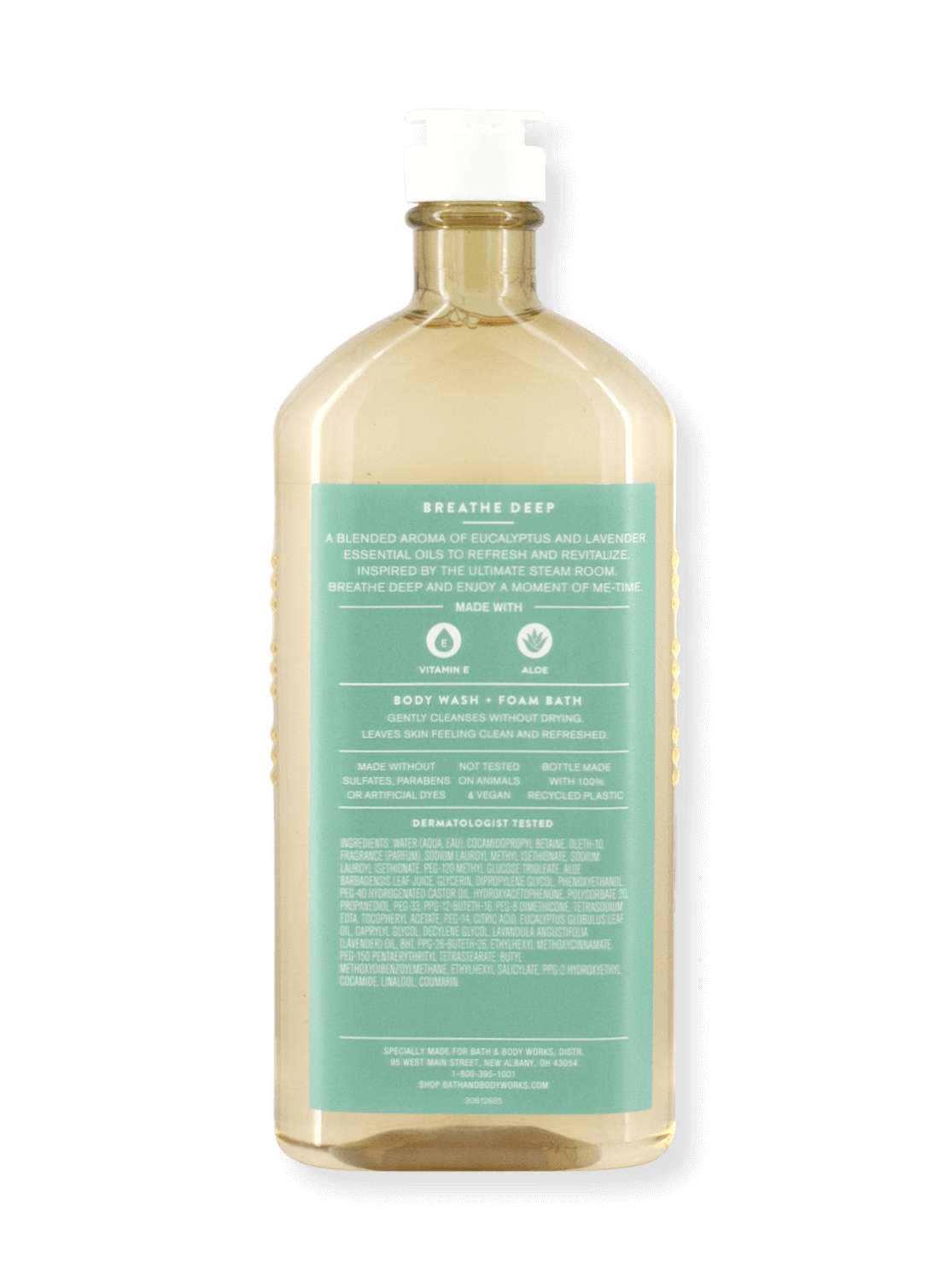 Duschgel & Schaumbad - Aromatherapy - Breathe Deep - Eucalyptus & Lavender - 295ml