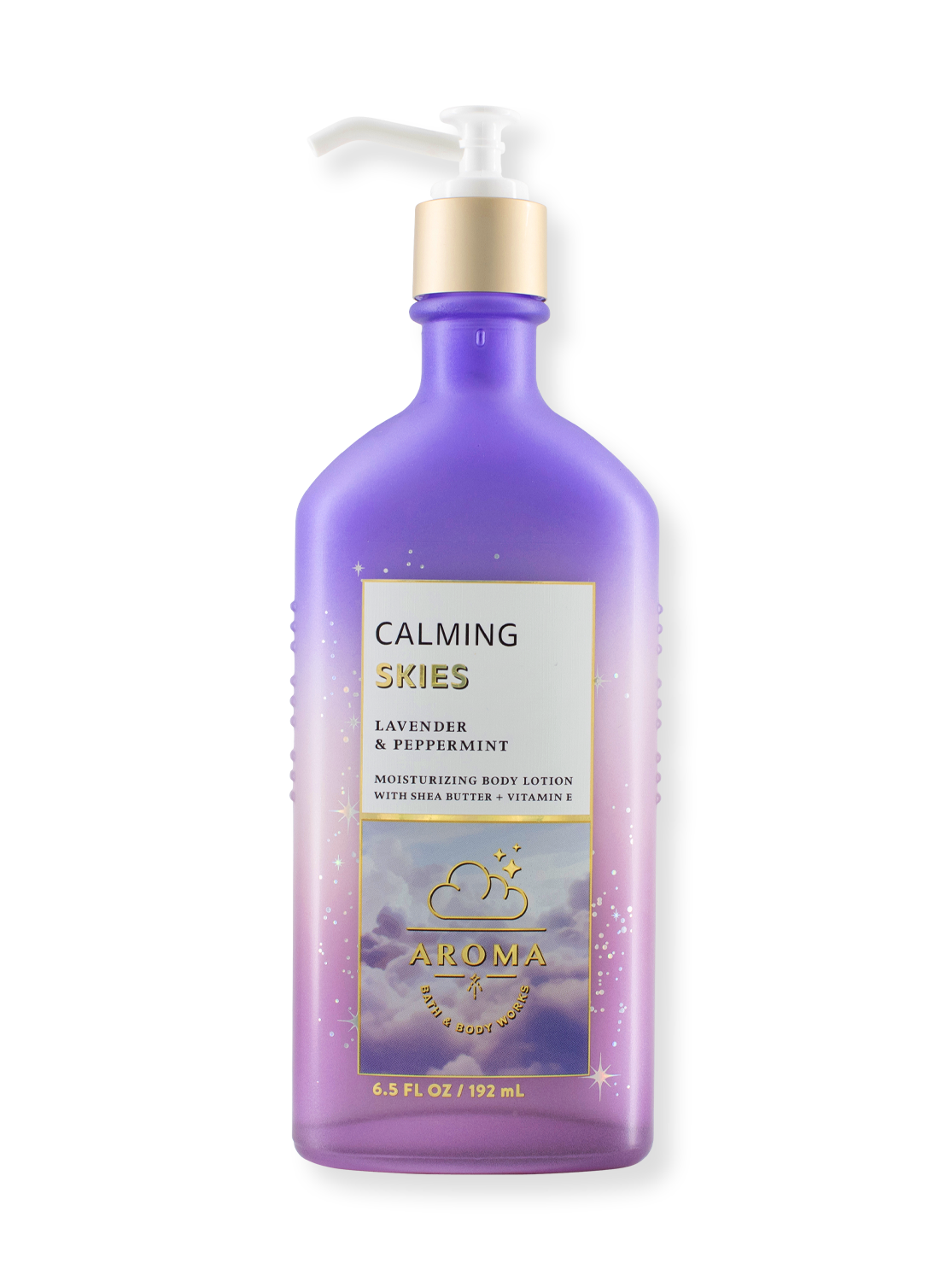 Body Lotion - AROMA - Calming Skies - Lavender & Peppermint - 192ml