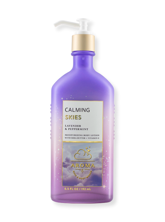 Body Lotion - AROMA - Calming Skies - Lavender & Peppermint - 192ml