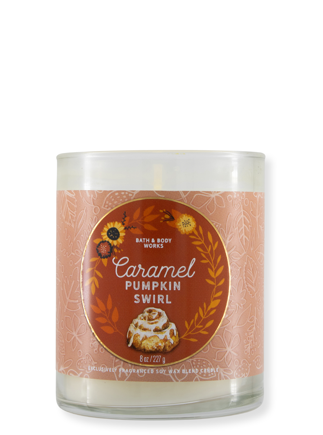 1-Docht Kerze - Caramel Pumpkin Swirl - 227g