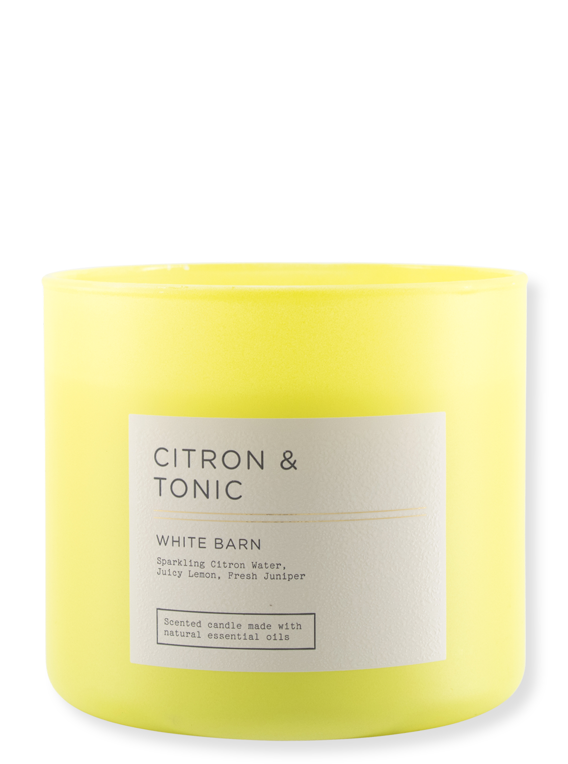 3-Docht Kerze - Citron & Tonic 411G