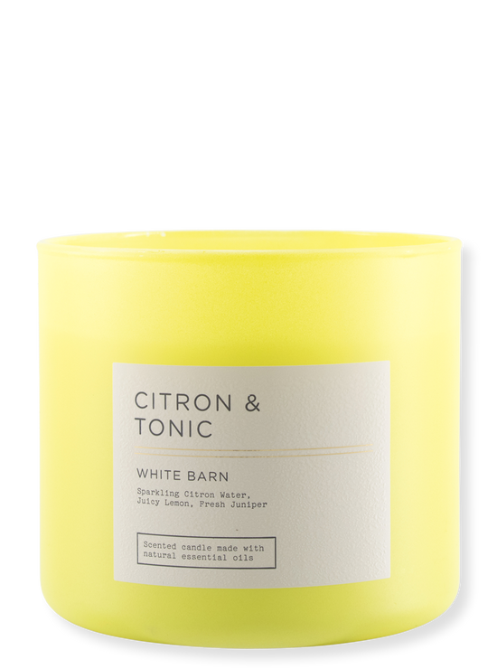 3-Docht Kerze - Citron & Tonic 411G