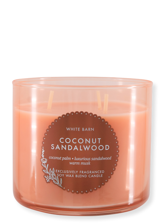 3-Docht Kerze - Coconut Sandalwood - 411g