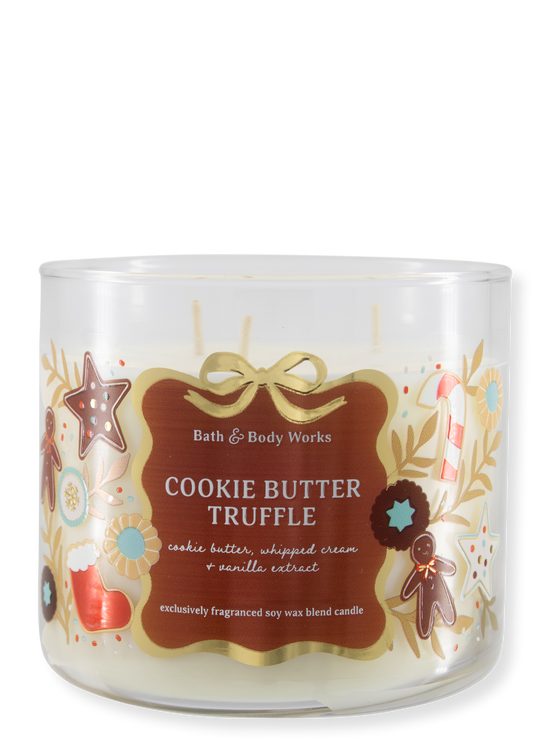 3-Docht Kerze - Cookie Butter Truffle - 411g