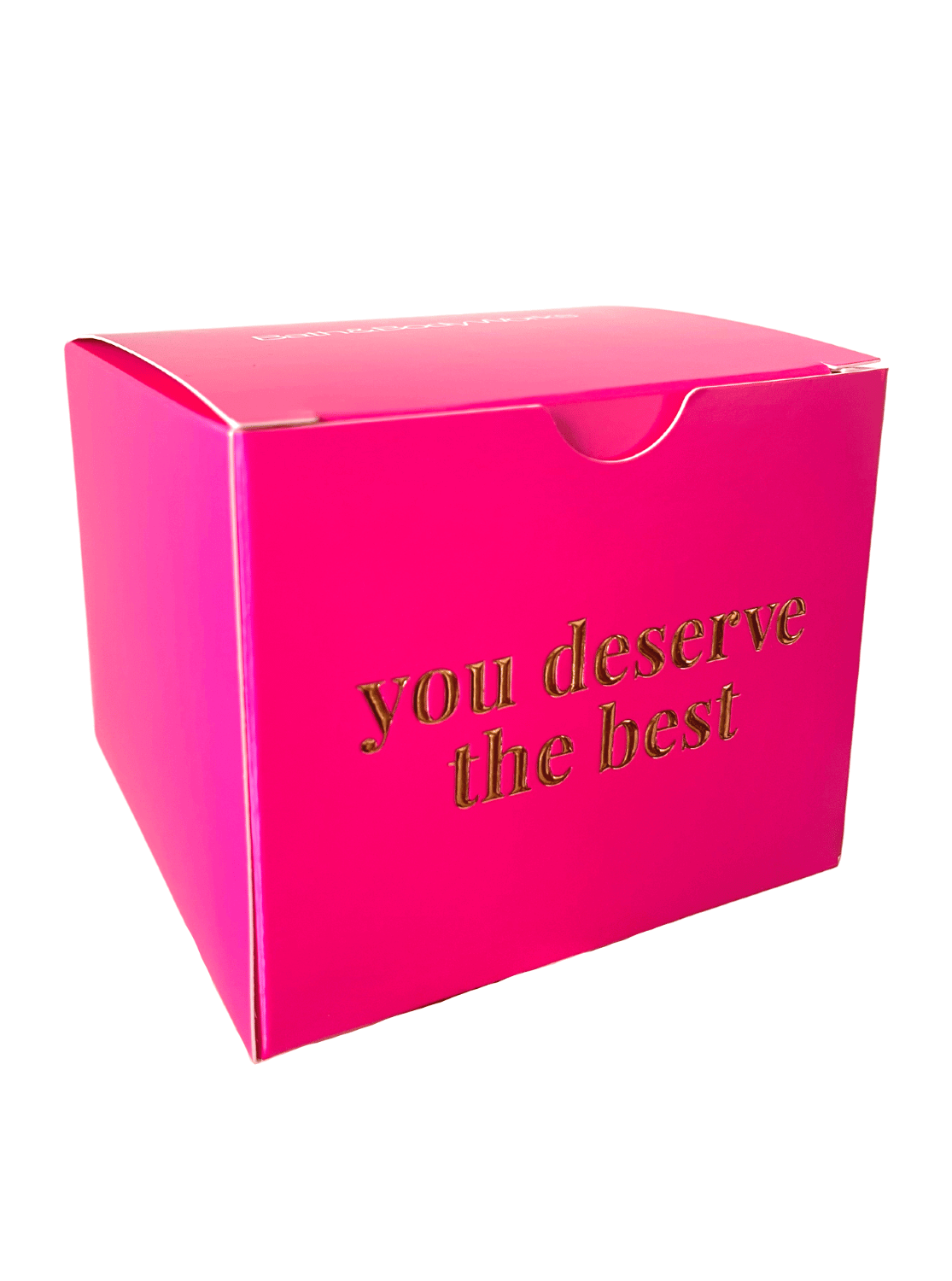 Geschenkverpackung - Geschenkbox & Geschenkband You Deserve The Best Zubehör