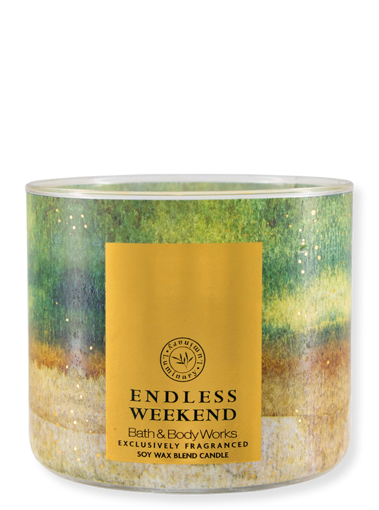 3-Docht Kerze - Endless Weekend 411G