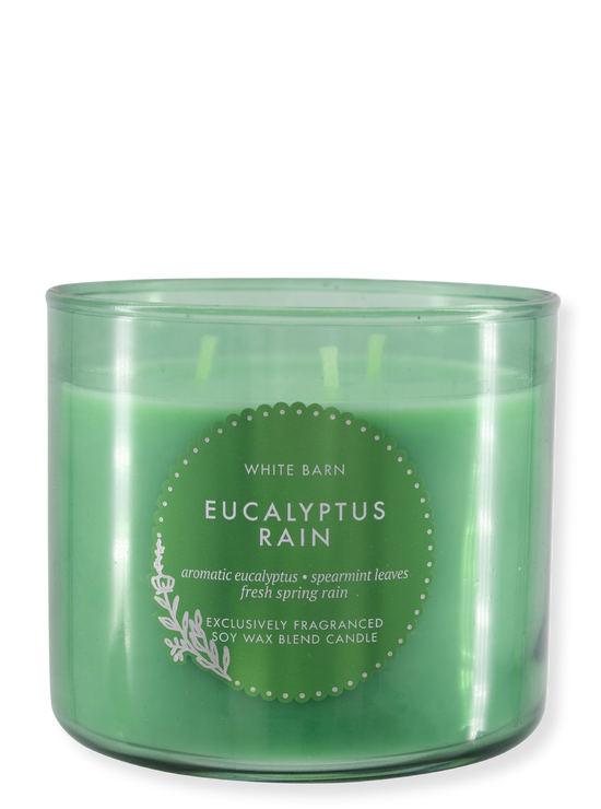 3-Docht Kerze - Eucalyptus Rain - 411g