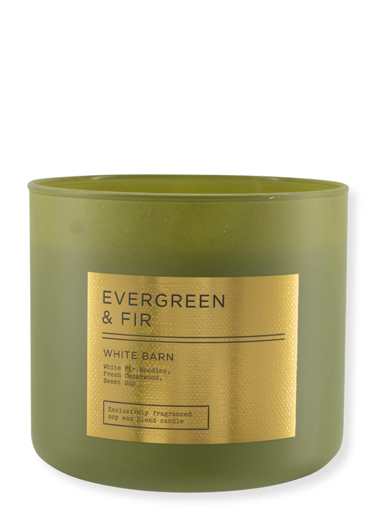 3-Docht Kerze - Evergreen & Fir - 411g