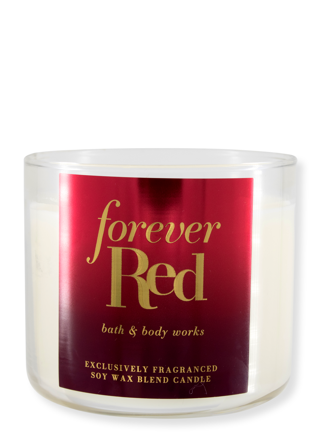 3-Docht Kerze - Forever Red - 411g