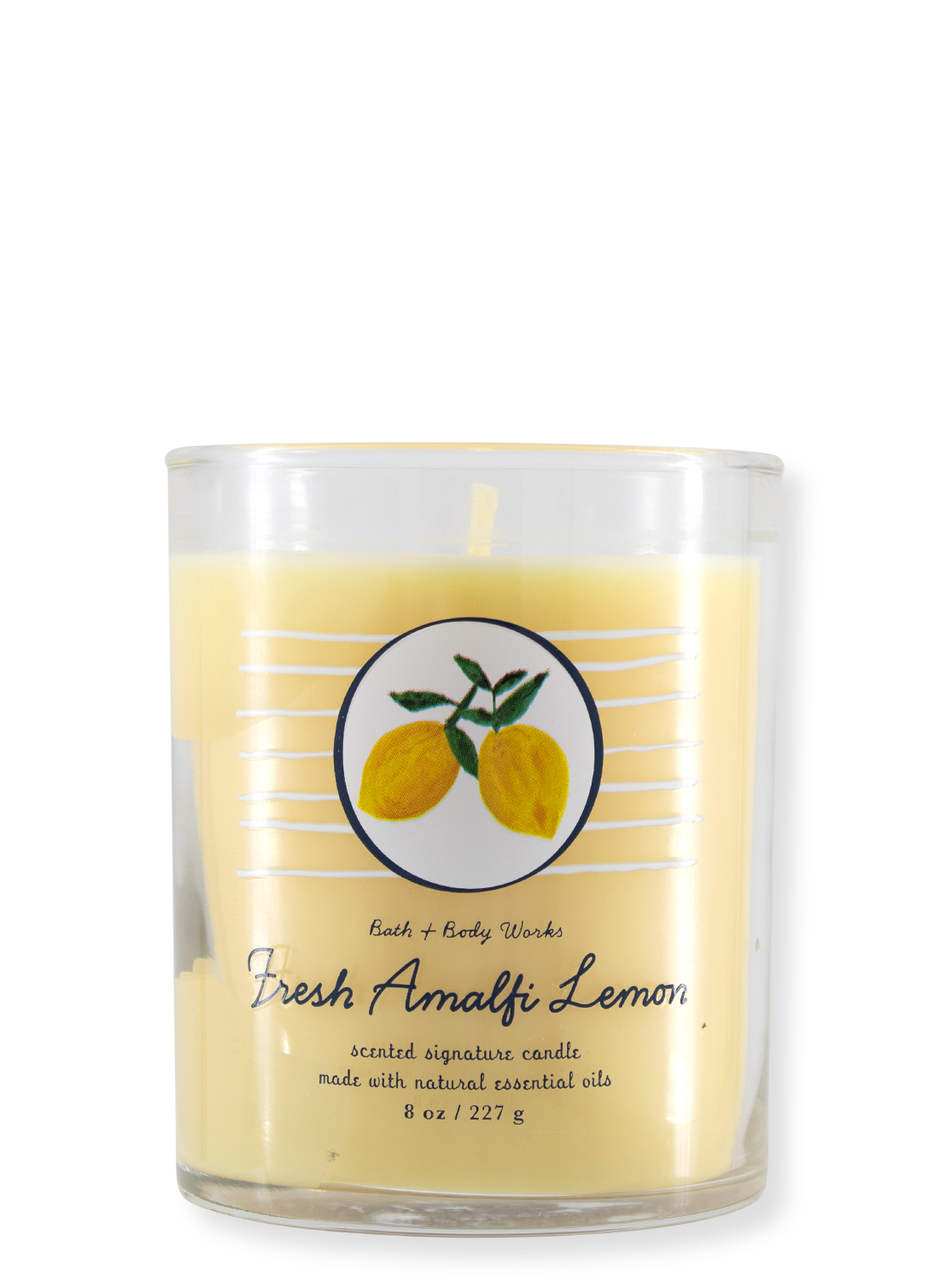 1-Wick Candle - Fresh Amalfi Lemon - 227G