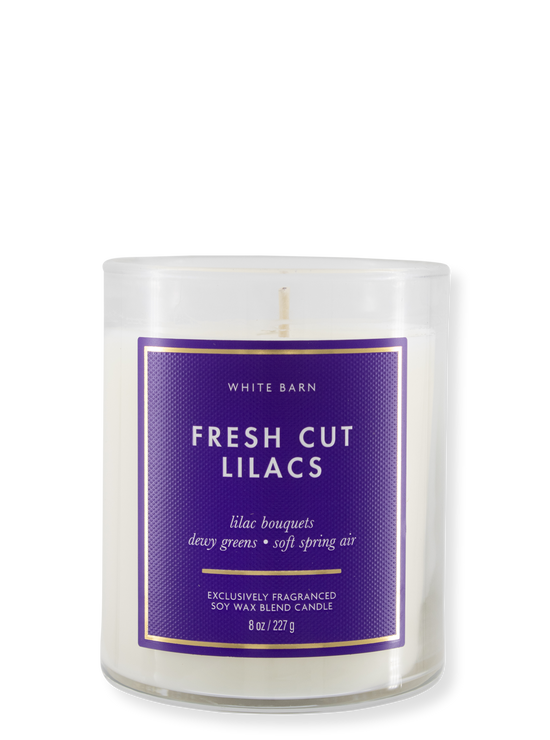 1 -f bougie - lilas fraîches - 227g