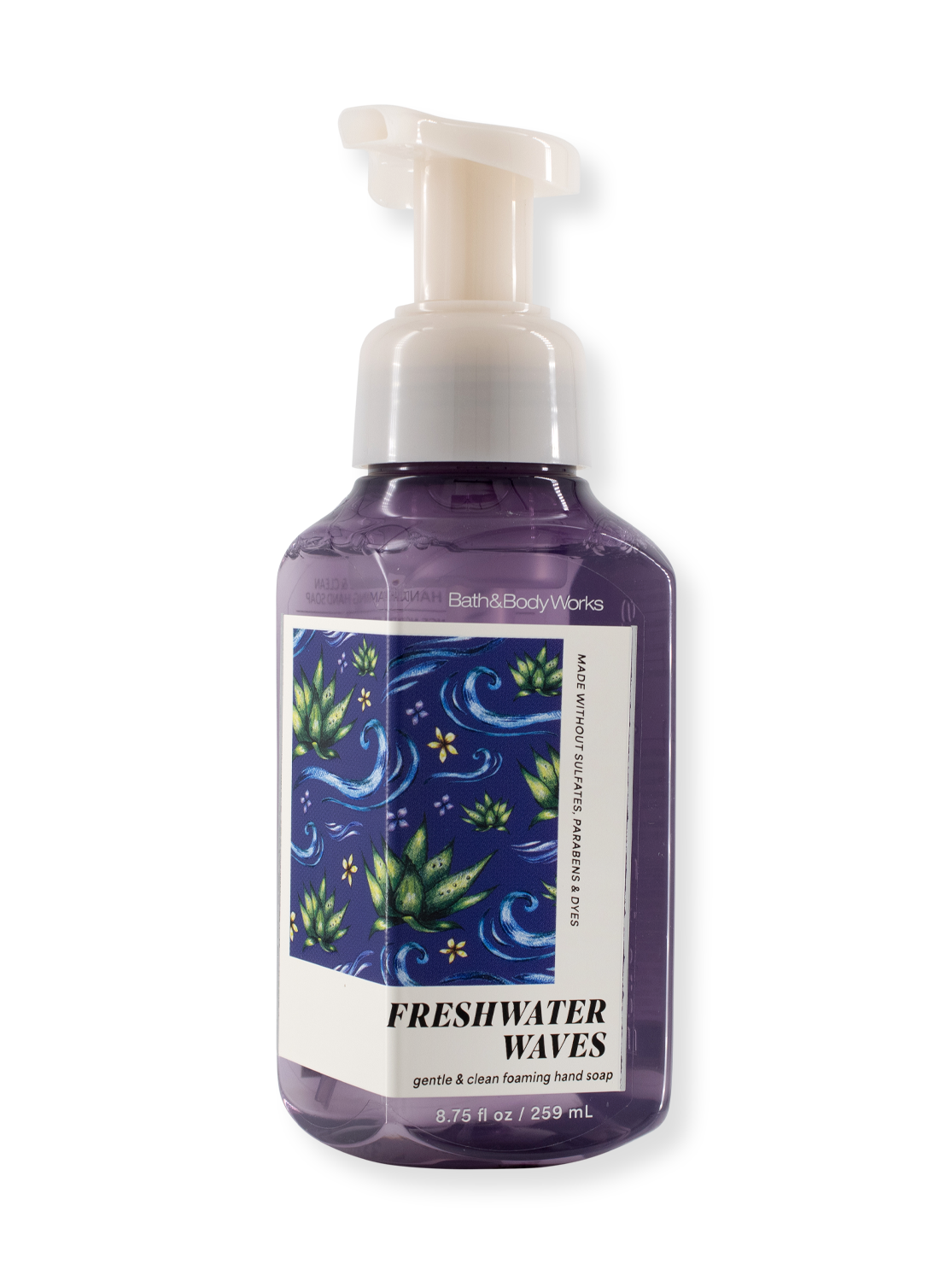 Sample Template / Bath&Bodyworks foam soap - Freshwater Waves - 259ml