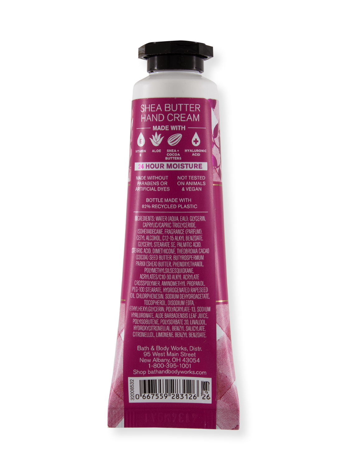 Voorbeeldsjabloon / nieuwe handcrème - patroon - 29 ml