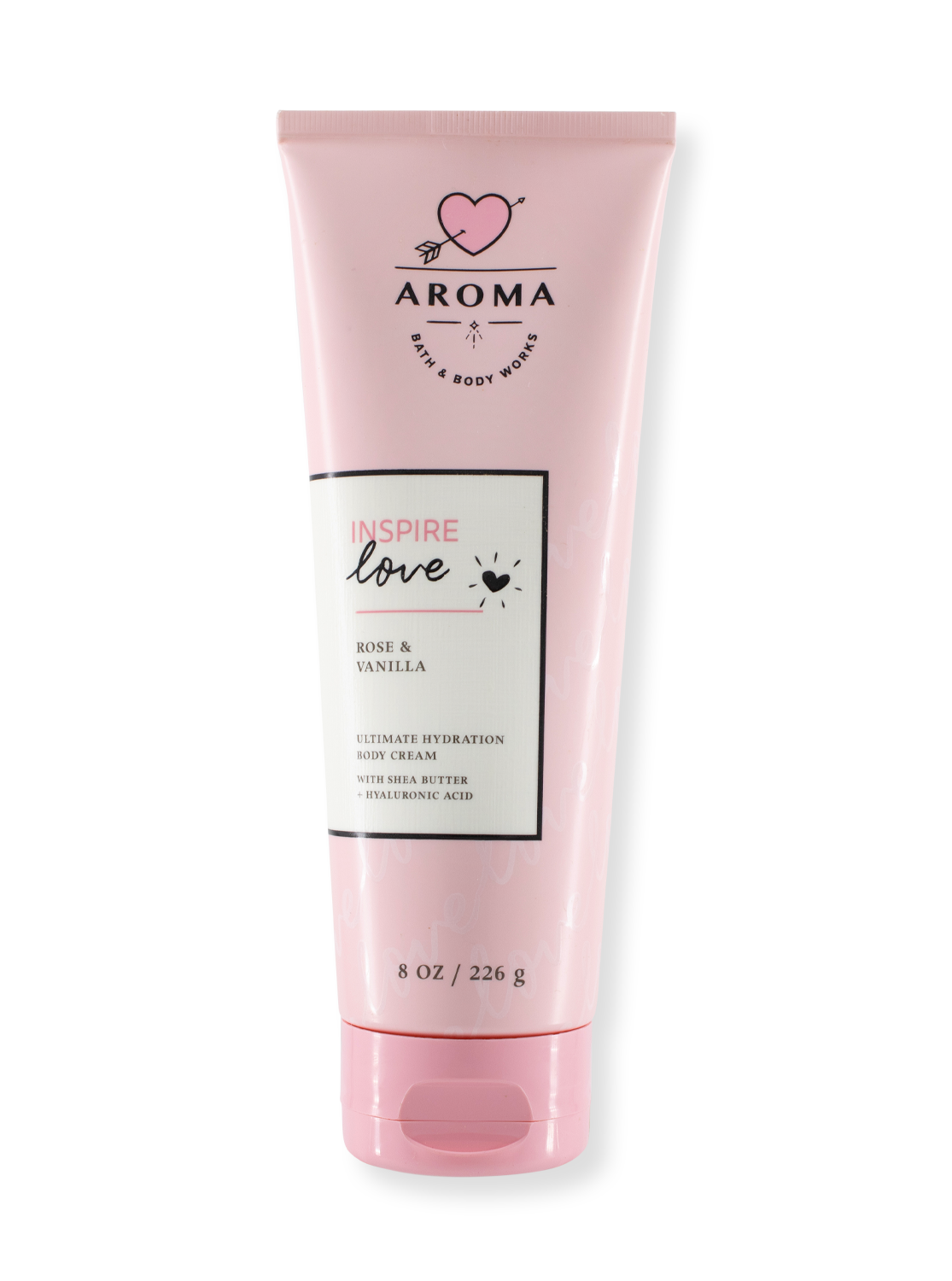 Body Cream - Aroma Inspire Love Rose & Lavender 226G