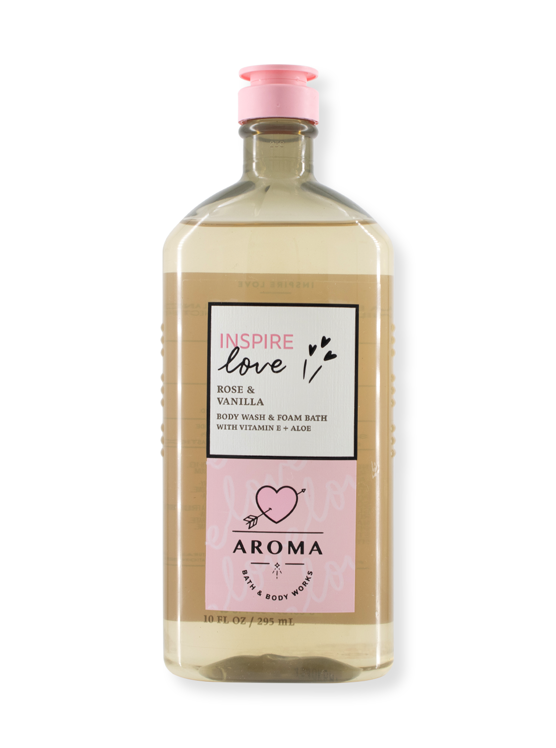 Duschgel & Schaumbad - Aroma Inspire Love Rose Vanilla 295Ml