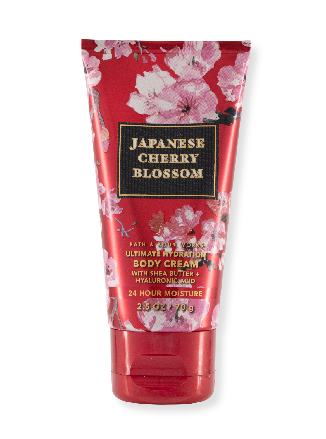 Body Cream - Japanese Cherry Blossom - NEW DESIGN - (Travel Size) - 70g