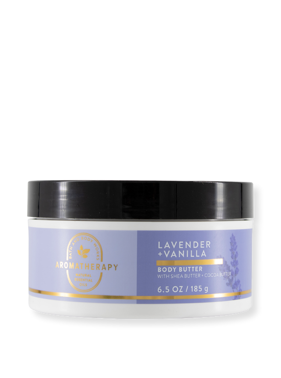 Body Butter - Aromatherapy - Lavender Vanilla - 185g