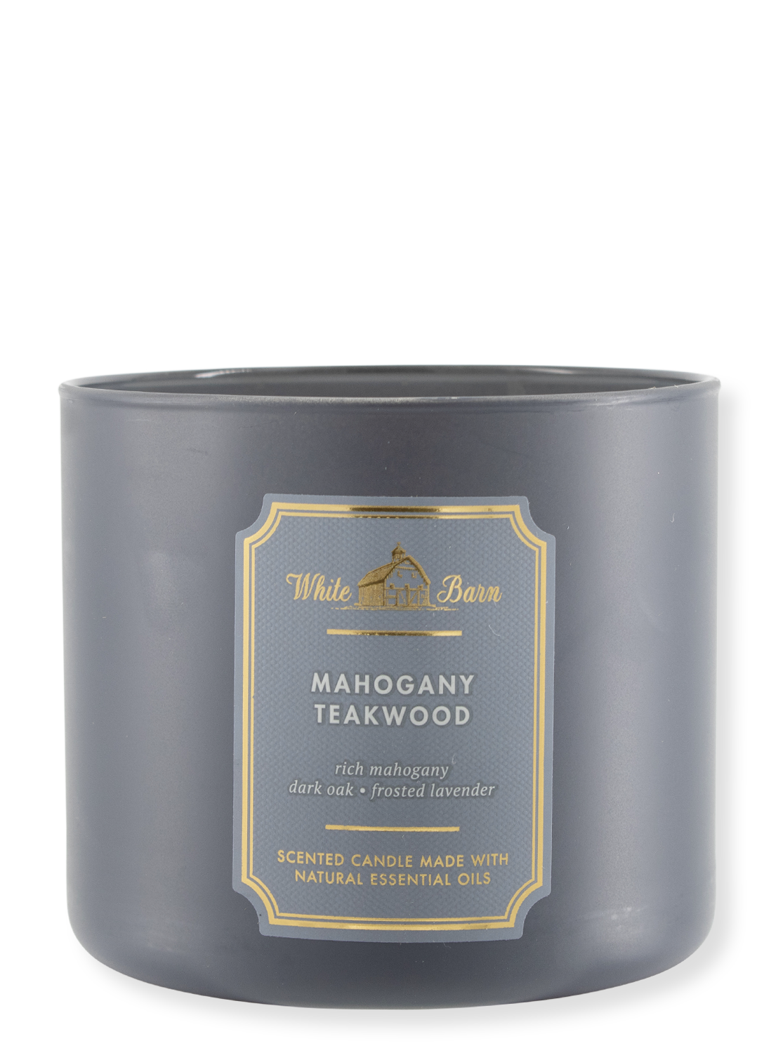 3-Docht Kerze - Mahogany Teakwood 411G