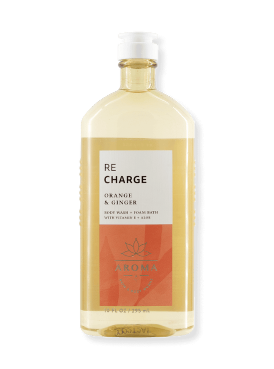 Duschgel & Schaumbad - Aroma Re Charge Orange Ginger 295Ml