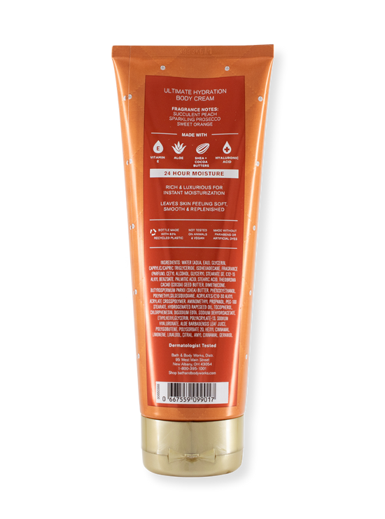 Body Cream - Peach Bellini - 226G