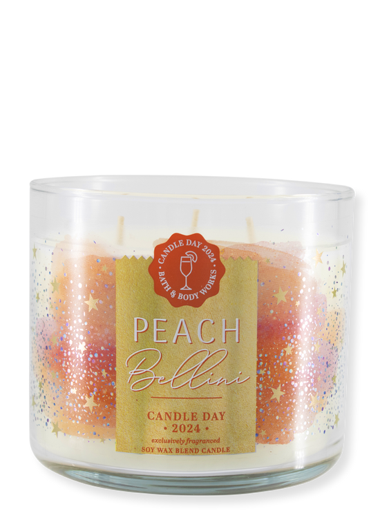 Modèle d'échantillon / Bath&amp;Body Works - Bougie à 3 mèches - ÉCHANTILLON - 411g