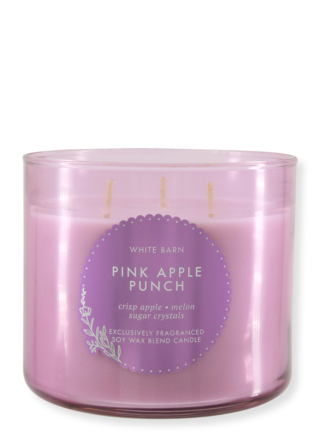 3-Docht Kerze - Pink Apple Punch - 411g