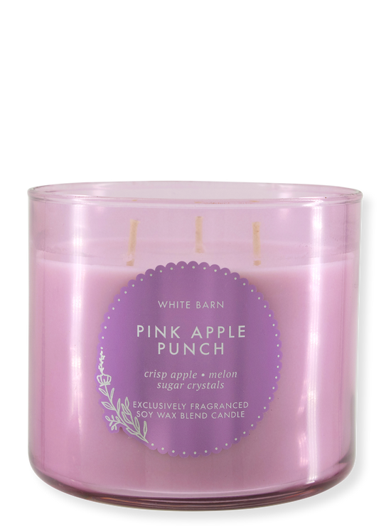 3-Docht Kerze - Pink Apple Punch - 411g