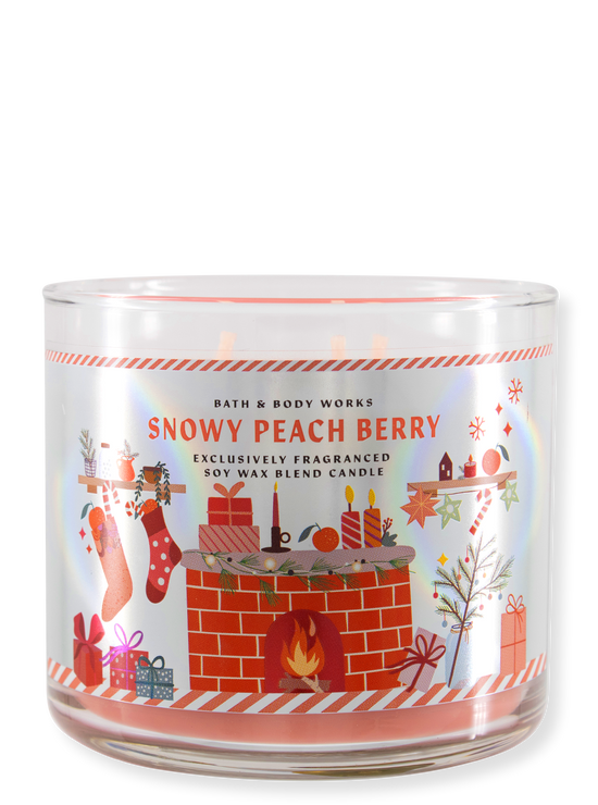 Modèle d'échantillon / Bath&amp;Body Works - Bougie à 3 mèches - ÉCHANTILLON - 411g