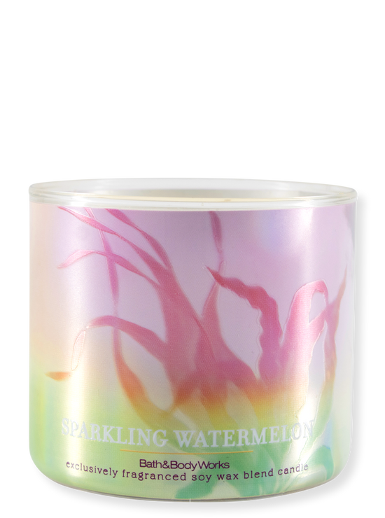 3-Docht Kerze - Sparkling Watermelon - 411g