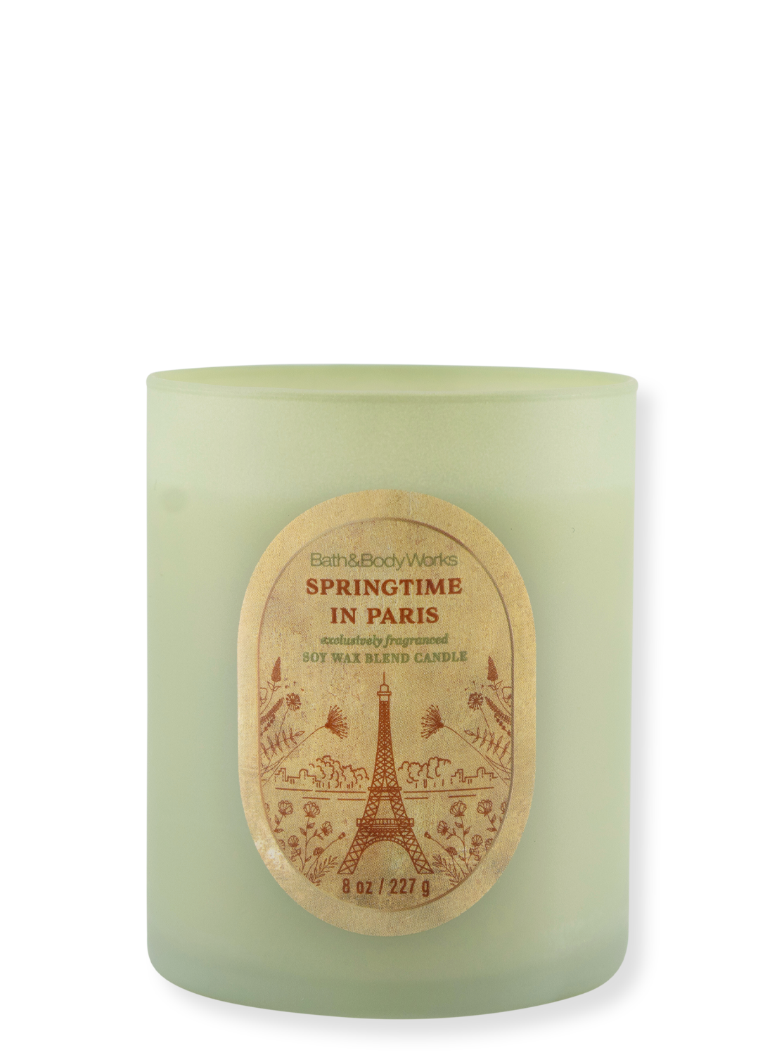 1-Wick Candle - Springtime in Paris - 227g