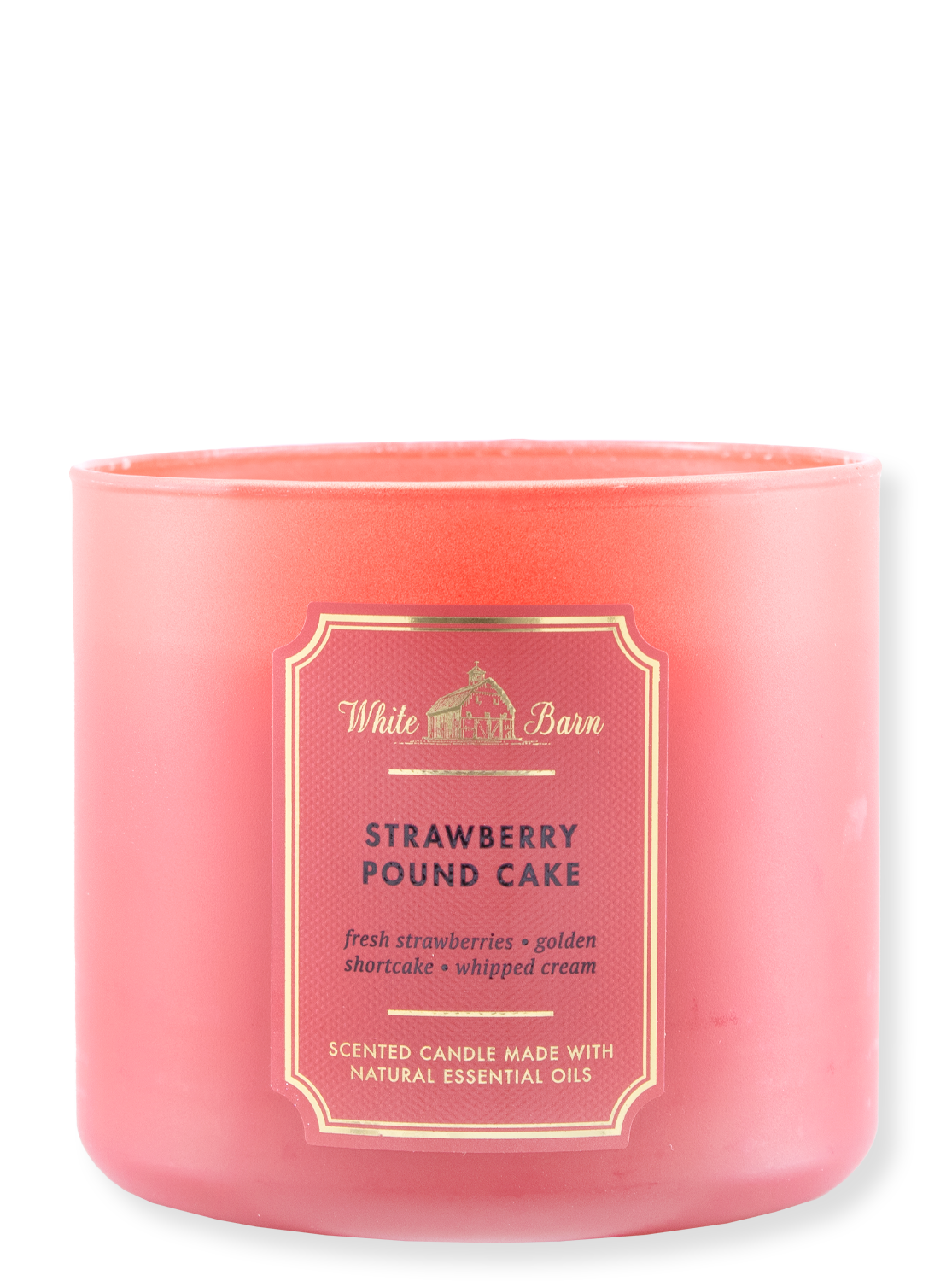 3-Docht Kerze - Strawberry Pound Cake 411G