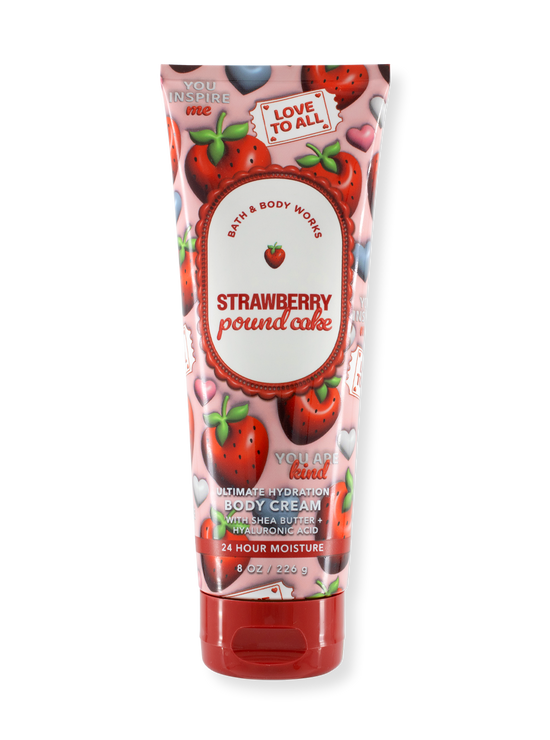 Body Cream - Strawberry Pound Cake 226G