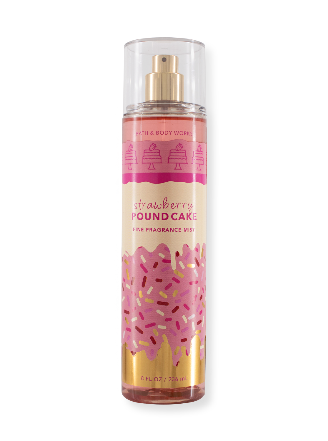 Body Spray - Strawberry Pound Cake - 236ml