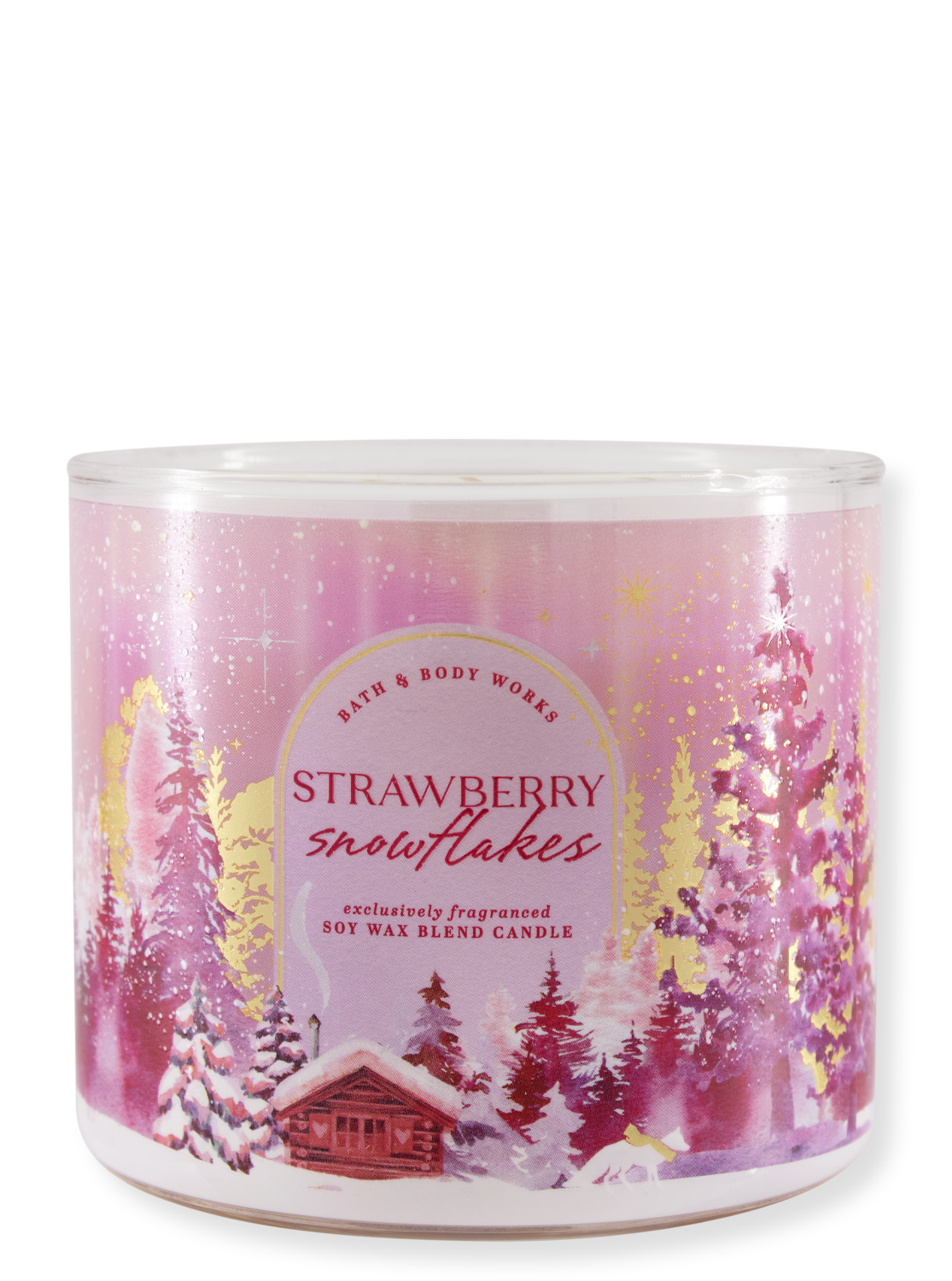 Modèle d'échantillon / Bath&amp;Body Works - Bougie à 3 mèches - ÉCHANTILLON - 411g