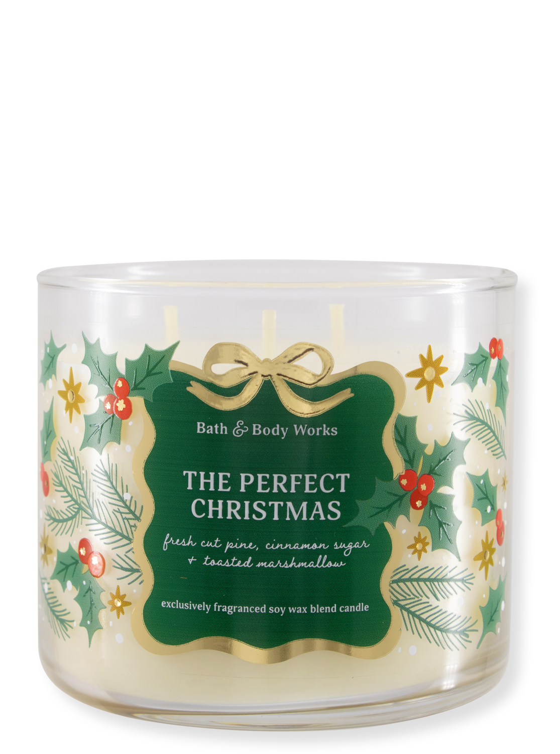 3-Docht Kerze - The Perfect Christmas - 411g