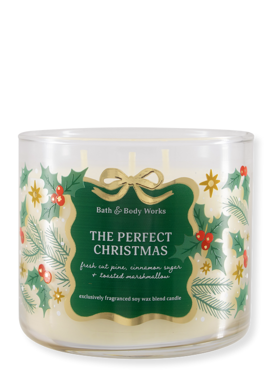 3-Docht Kerze - The Perfect Christmas - 411g