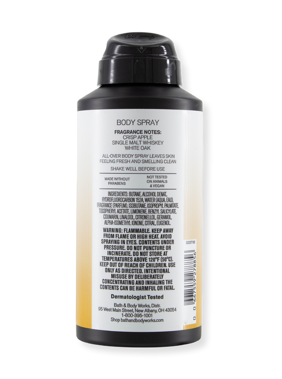 Lichaamsspray - patroon - voor mannen - 104G