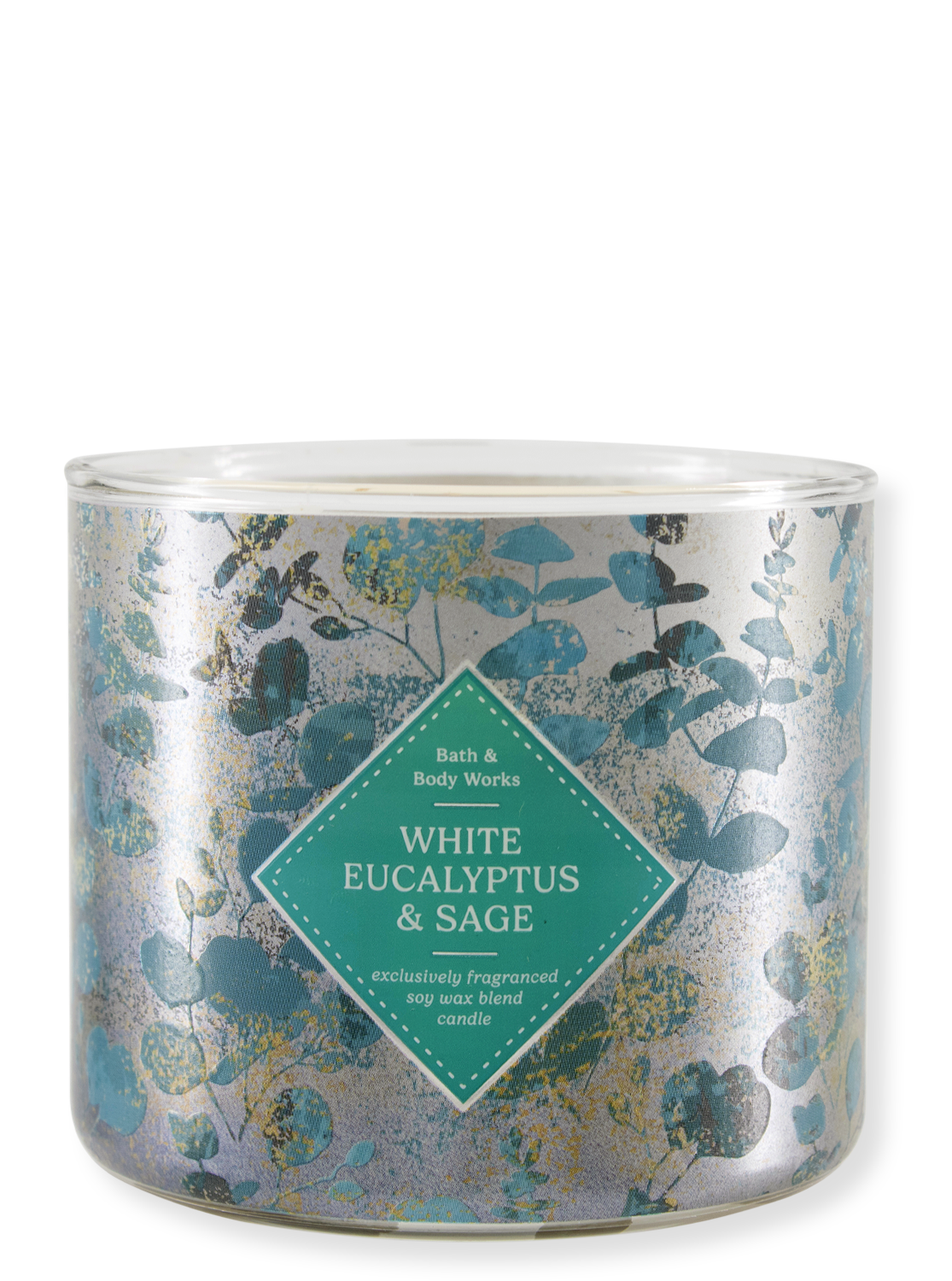 3-Docht Kerze - White Eucalyptus & Sage - 411g