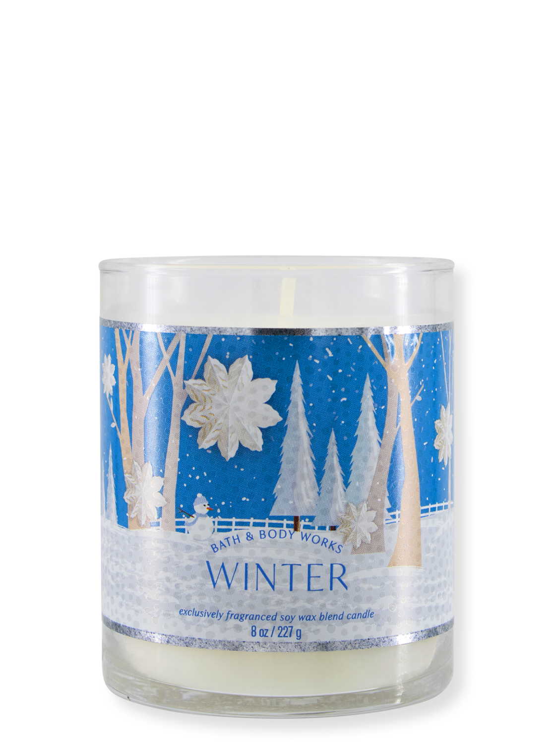 1-Docht Kerze - Winter - 227g