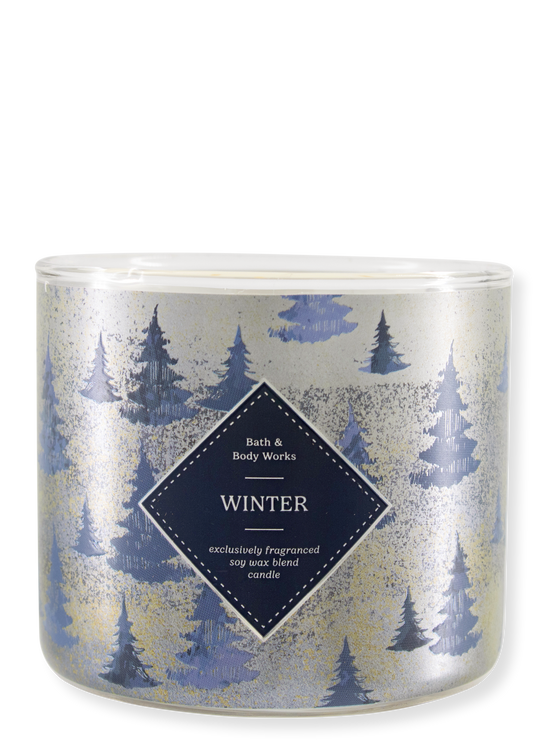 3-Docht Kerze - Winter - 411g